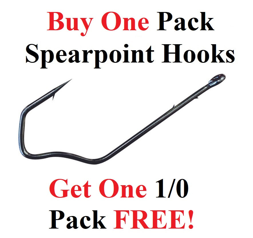 Free Spearpoint Hooks, Big Fish On