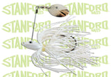 White | Missing Link Jig | Stanford Baits | Big Fish On