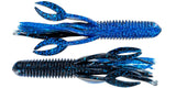 Black Blue Electric Blue | Craw Tube | Big Bite Baits | Big Fish On