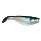 Pearl Blue Tint Black Back | Baby Shad | Charlies Worms | Big Fish On