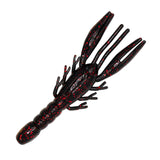 Neon Black Red Glitter | Large Crawfish | Charlies Worms | BigFishOn.com