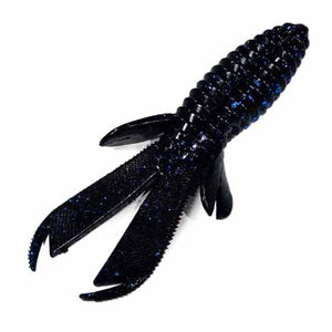 Black Blue Flake | Flippin Bug | Charlies Worms | BigFishOn.com