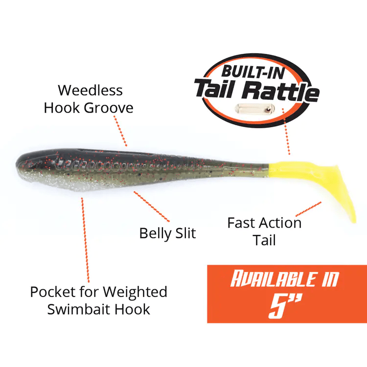 Rattle Knockin Tail Lure 4 – Big Fish On