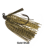 Gold Shad | Tungsten Flipping Jig | Queen Tackle | Big Fish On