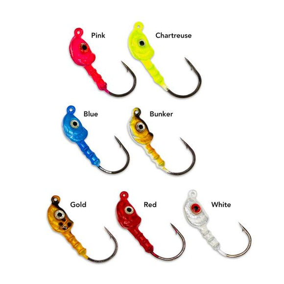 charlie o fishing lures for sale Slider Bee 1/16oz Pearl yo swimming along drop Charlie Graves Tin Lures