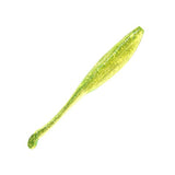 Chartreuse | Super Twitchin Shad | Charlies Worms | BigFishOn.com