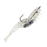 Holographic Silver | Shrimp Trio-Rigged | Charlies Worms | BigFishOn.com